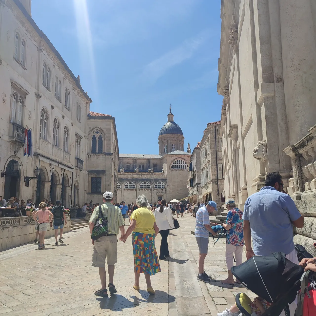 The corner of the Cathedral.