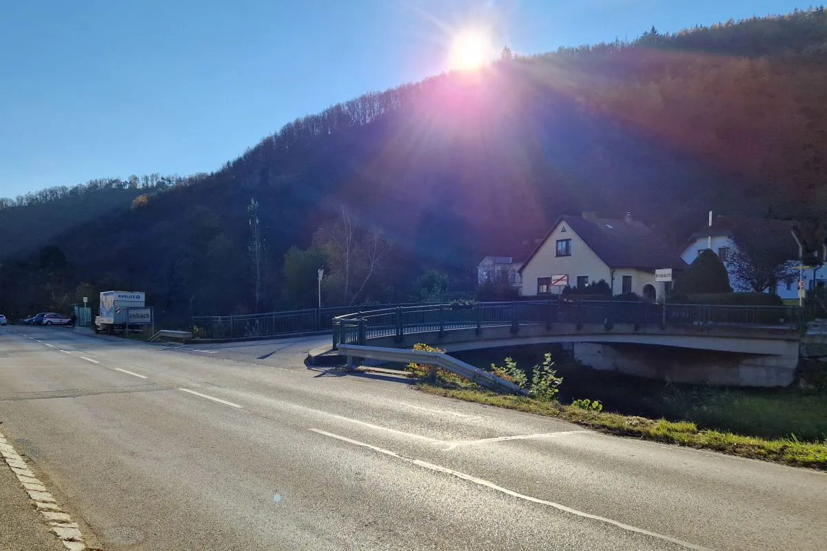 Bridge over river Krems