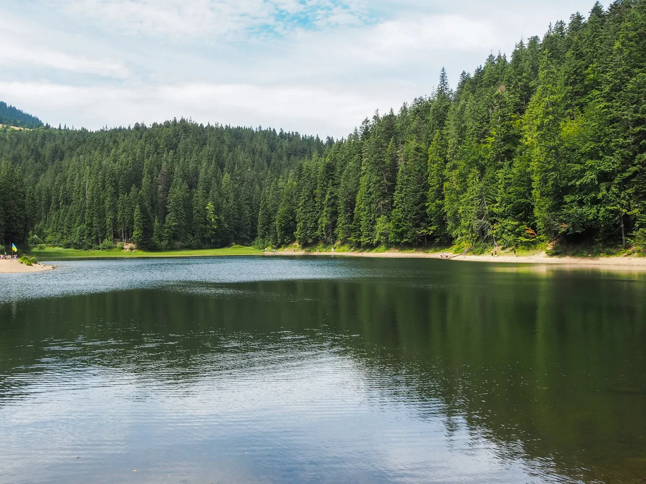 My trip to Lake Synevyr with my friends, part 3