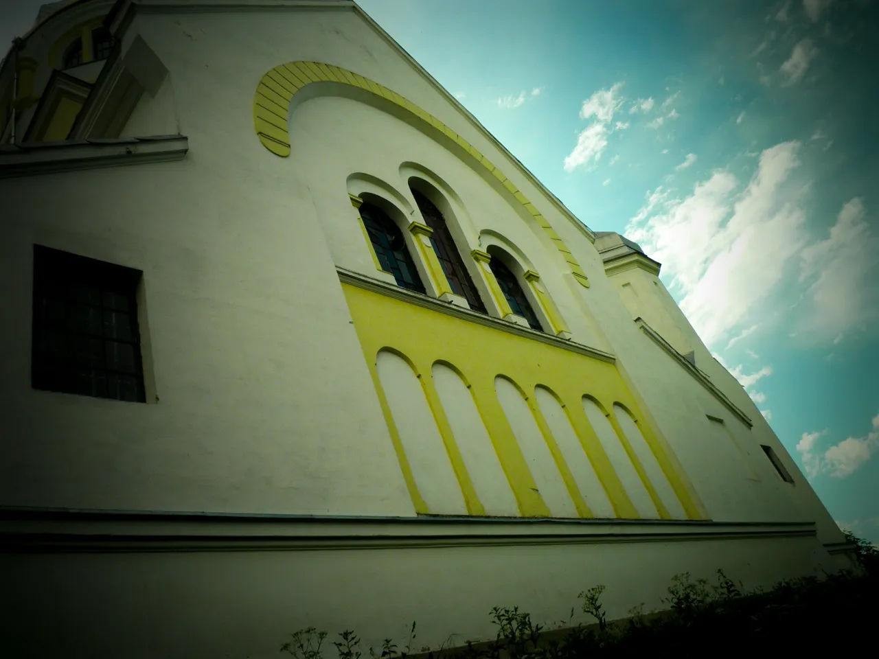 Church in one of the villages of our route