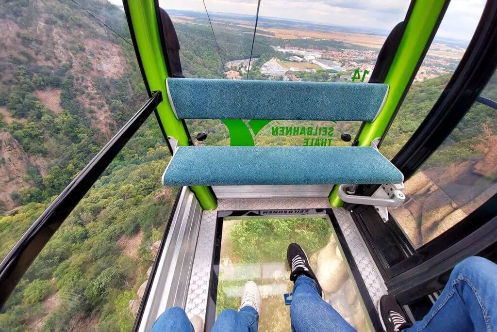 Thale, Harz Mountains, Cable Car Gondola