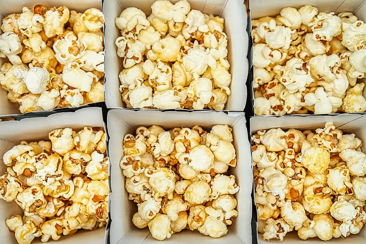 caramel butter popcorn