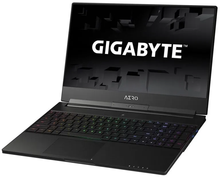 gigabyte aero15 front.