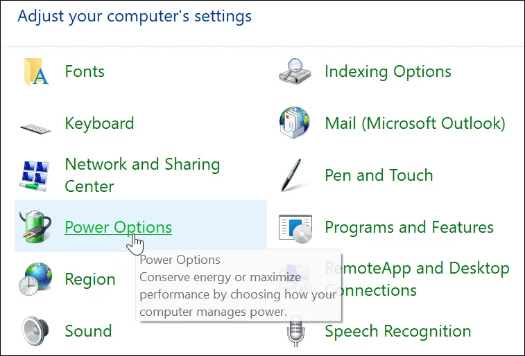 9-Power-Options-Control-Panel