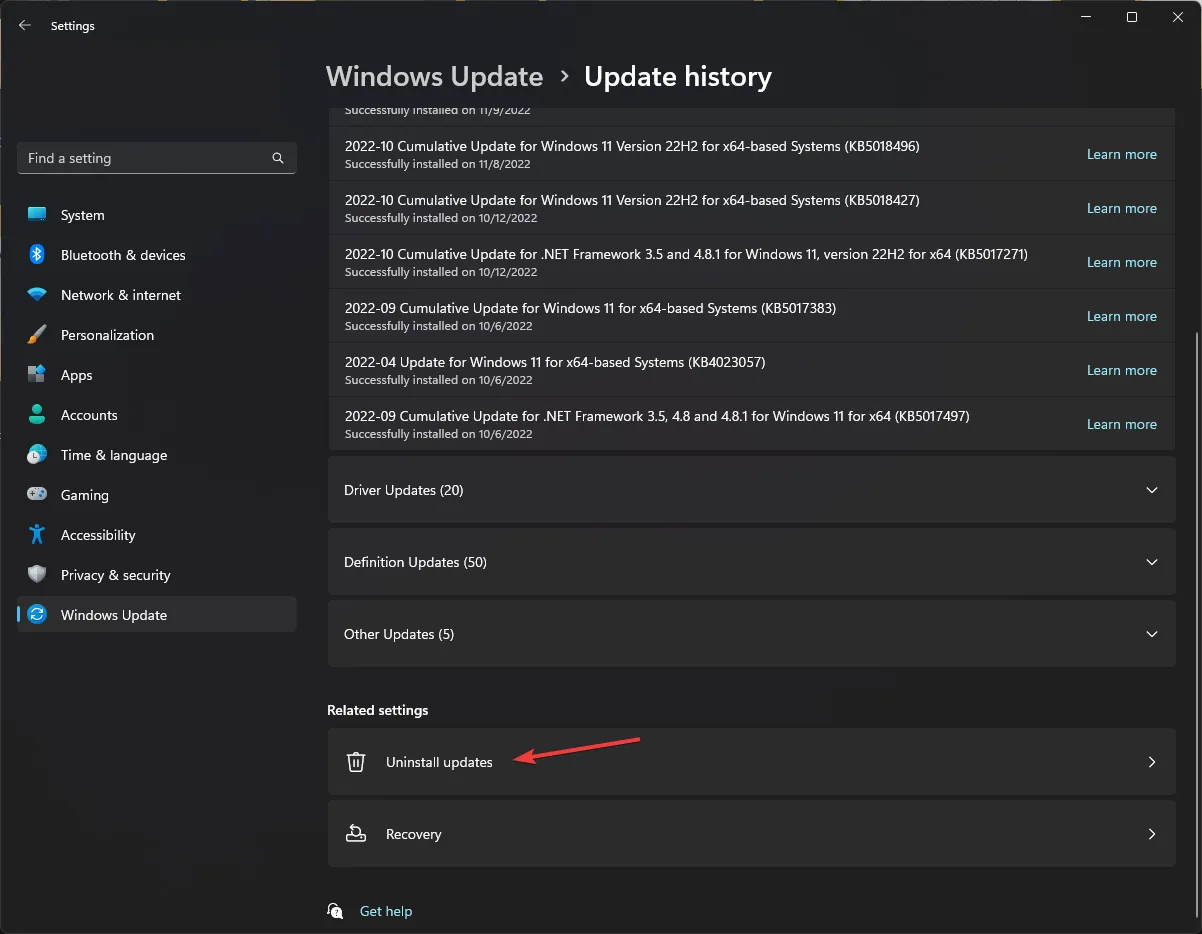 Windows-Update-Update-history