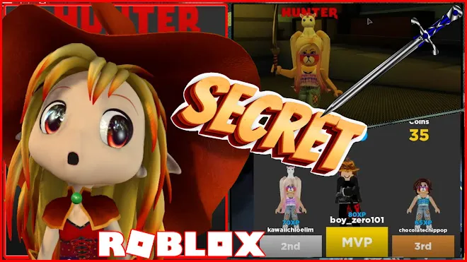 Roblox Manhunt Gameplay! Found a secret area!