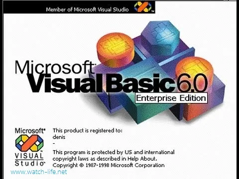 Image of visual basic 6.0