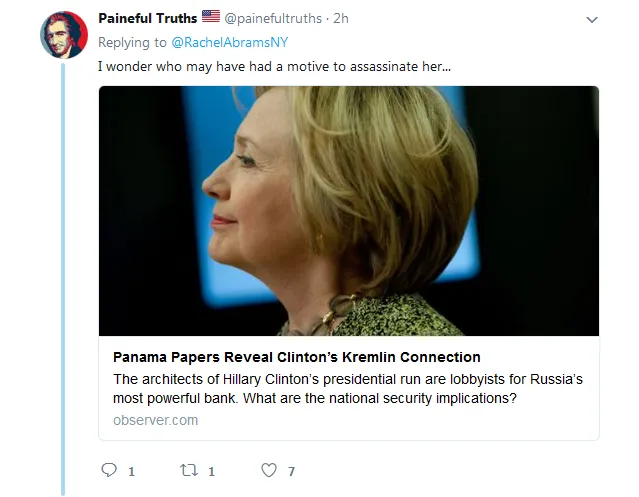 Rachel C. Abrams on Twitter Someone planted a car bomb to kill this one woman wikileaks The Guardian reports...https t.co rm58ecGtqM .png