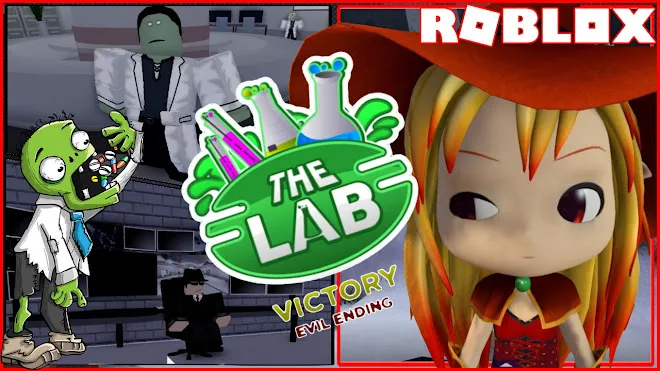 Roblox The Lab Gameplay! (Story) Getting the Evil Ending! Double Twin Wins!