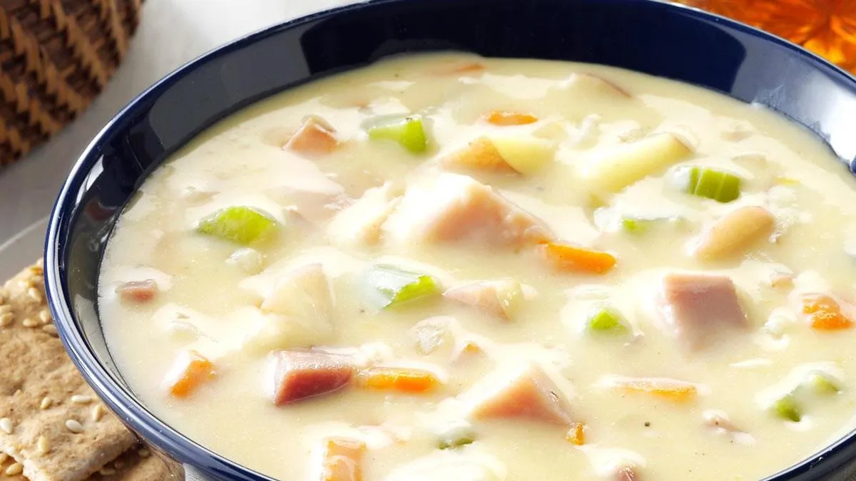 Ham Cheddar Chowder