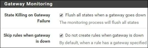 pfsense gateway load balancing