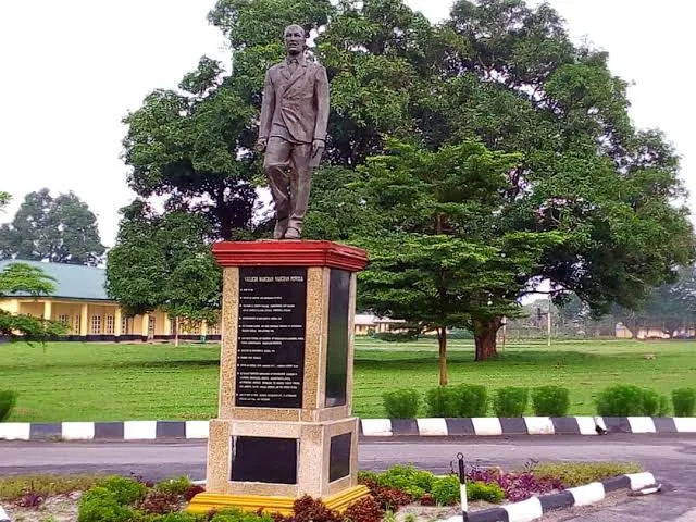 Founding Principal of GCU, Mr Villiers Barcham Vaughan Powell, a Briton of Oxonian and Australian ancestry.