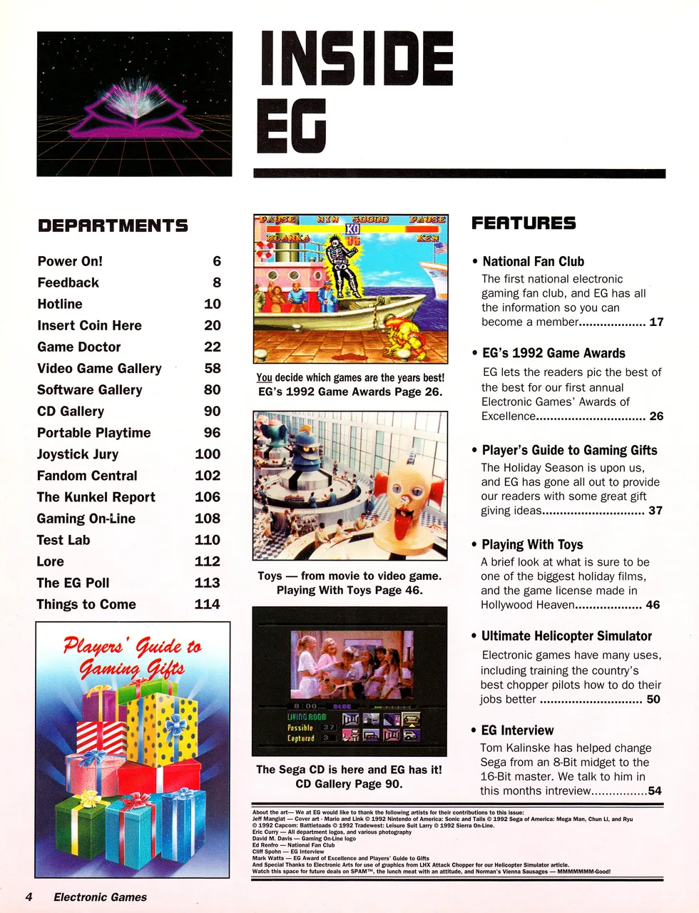 Electronic Games (January 1993)