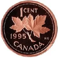 Reverse for CAD Maple Leaf Cent