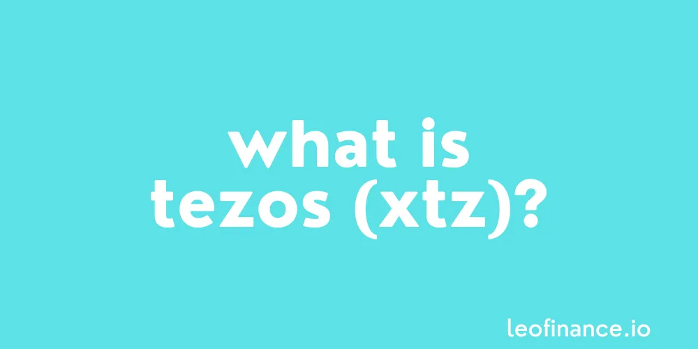 What is Tezos coin (XTZ)? - Tezos Guide.