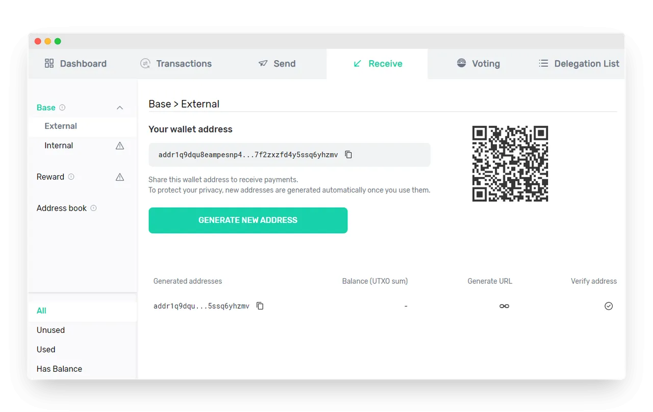 The Cardano Yoroi Wallet - Step 3.
