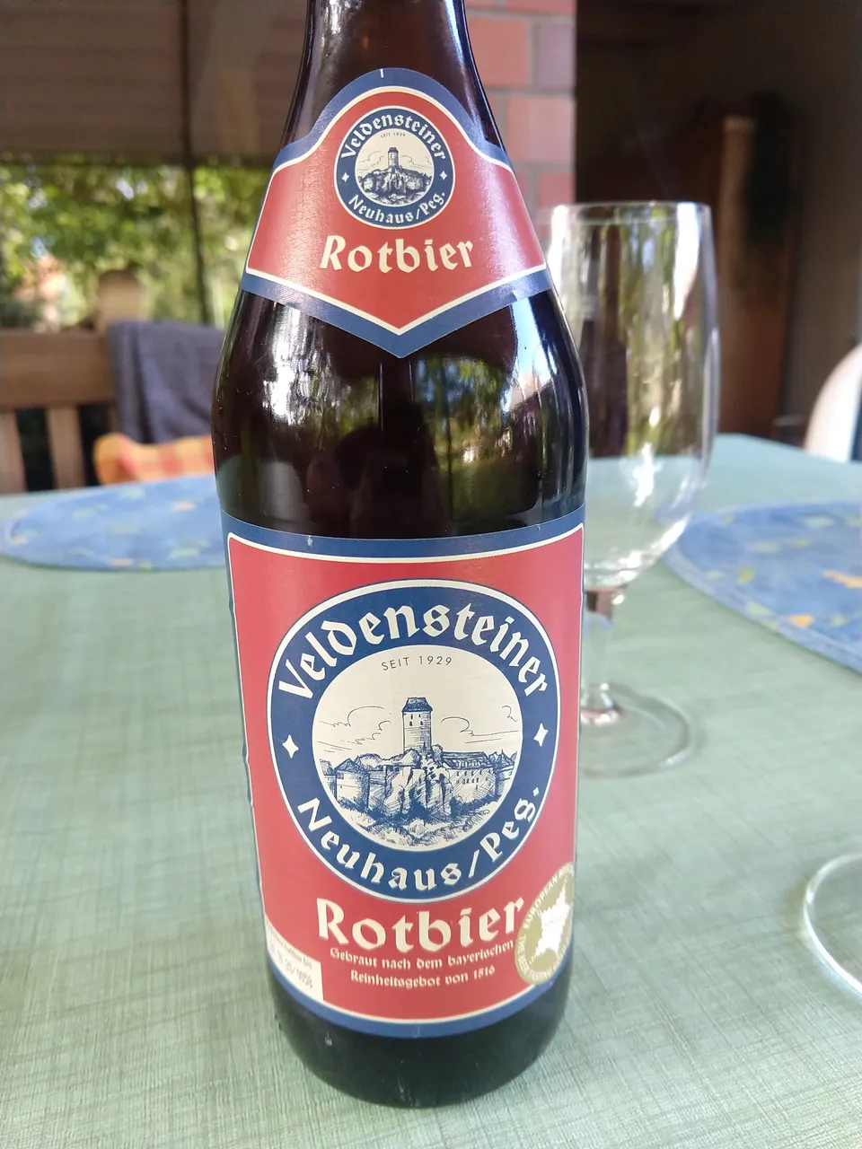 Flasche von Vorne