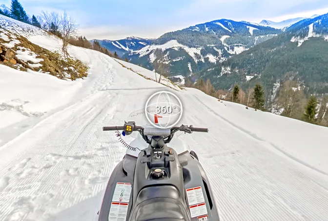 Snowmobile 360 Panorama - Bobby Boe - Rundumpanoramen