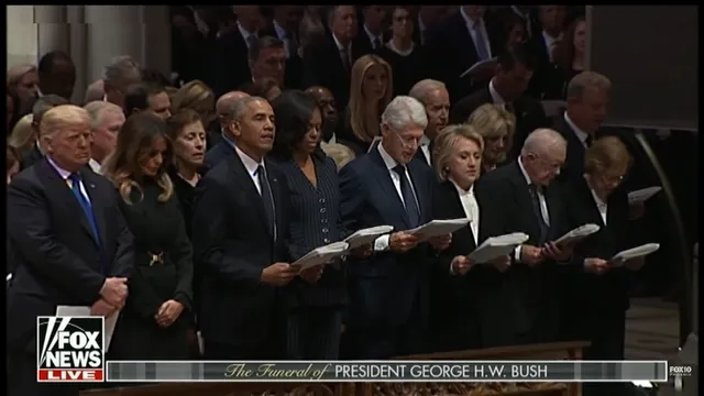 trump presidents obama clinton bush funeral timless epic oatmeal owen shroyer