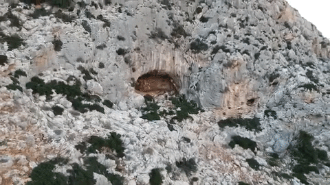 Drone Cave Gif