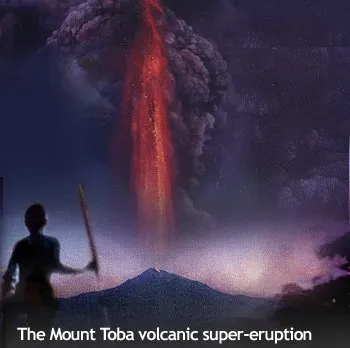 Toba volcano
