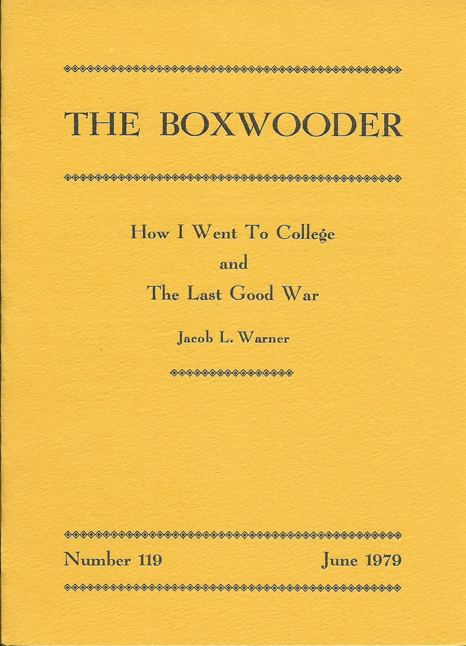 The Boxwooder - Number 119, June 1979 - Front Cover.png