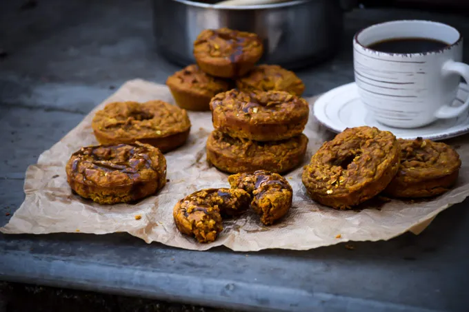 Healthy Maple Peanut Butter Pumpkin Snack Doughnuts (3).jpg