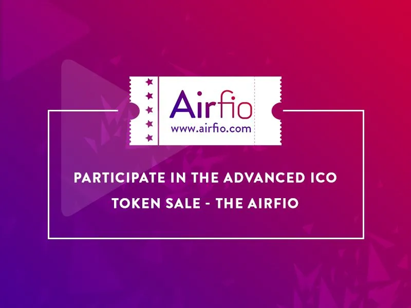 Participate in the advanced ICO token sale - The Airfio.jpg