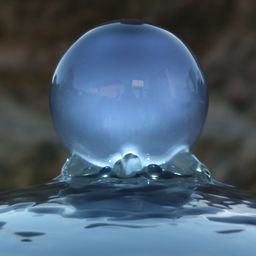 Small blue world avatar